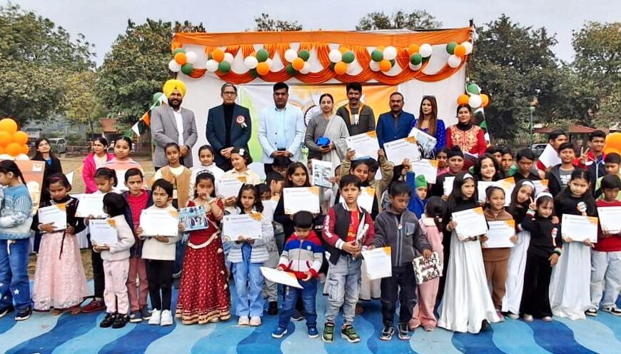 चंडीगढ़/ ई.एस.आई.सी. कॉलोनी, सेक्टर 30A में उत्साहपूर्वक मनाया गया गणतंत्र दिवस समारोह