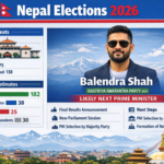 काठमांडू/ नेपाल में बालेन शाह की राजनीतिक सुनामी : चुनाव परिणाम ने बदली सत्ता की दिशा