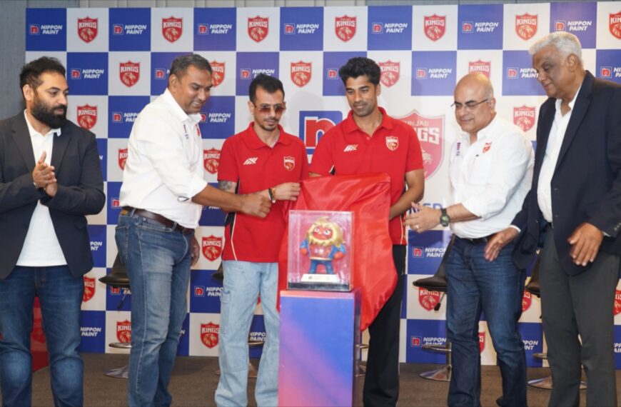 मोहाली/ निप्पॉन पेंट ने भारतीय बाजार में पैठ मजबूत करने के उद्देश्य से आईपीएल 2026 की पंजाब किंग्स के साथ की साझीदारी