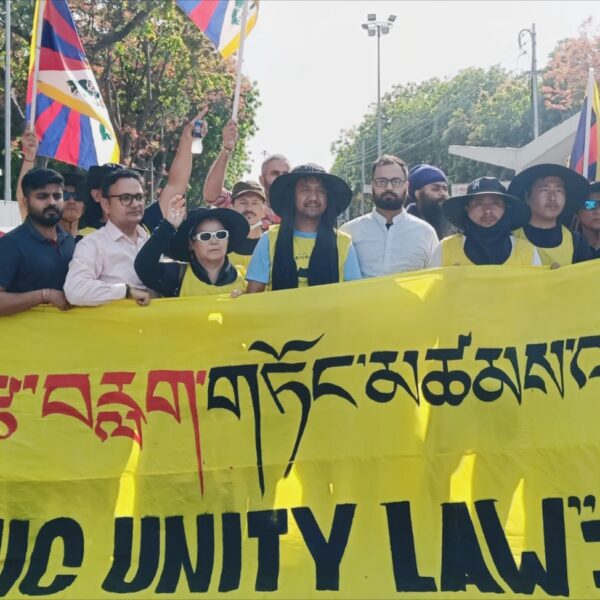 Chandigarh/ Followers of Dalai Lama organized a “Black&hellip;