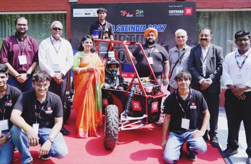 चंडीगढ़/ चितकारा यूनिवर्सिटी बनेगी BAJA SAEINDIA 2027 के वर्चुअल राउंड का केंद्र