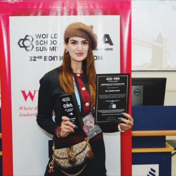 Chandigarh/ Dr. Sazina Khan Invited as Distinguished Panelist…
