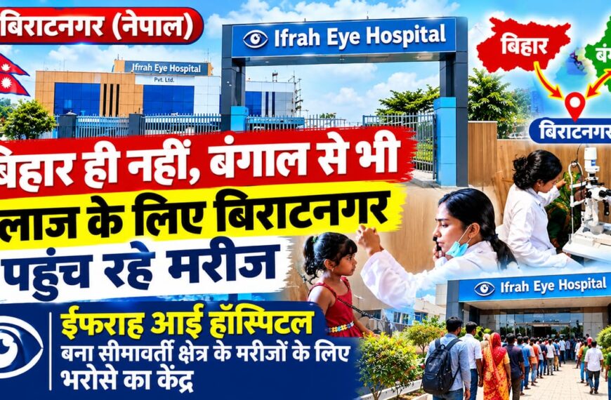 बिराटनगर/ बिहार के साथ बंगाल से भी इलाज के लिए बिराटनगर के ईफ़राह हॉस्पिटल पहुंच रहे मरीज