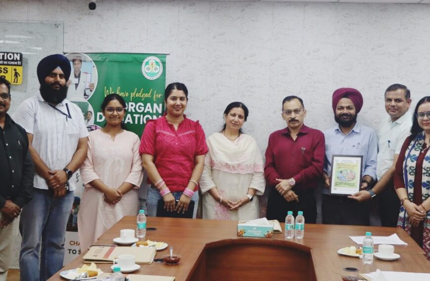चंडीगढ़/ CCA कार्यालय में अंगदान जागरूकता सत्र का हुआ आयोजन : 50 में से 30 ने लिया अंगदान का संकल्प