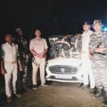 अररिया/ भारत-नेपाल सीमा पर तस्करी की बड़ी कोशिश नाकाम : कार से 180 किलो गांजा बरामद