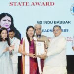 चंडीगढ़/ शिक्षा में उत्कृष्ट नेतृत्व के लिए इंदु बब्बर को मिला राज्य पुरस्कार