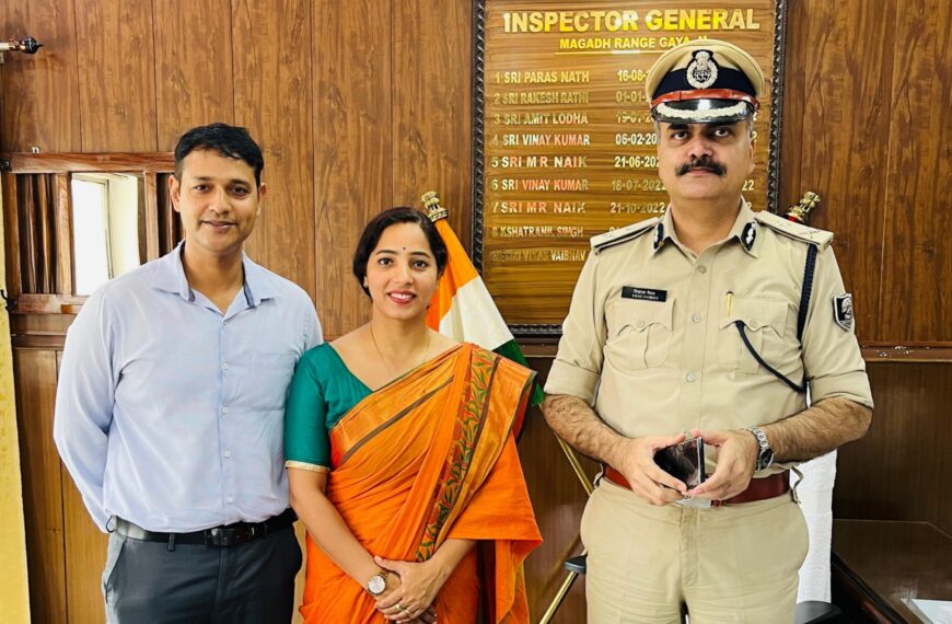 गयाजी/ LIB चंडीगढ़ चैप्टर के प्रतिनिधियों ने गया में विकास वैभव से की मुलाकात, शिक्षा, रोजगार, युवा मार्गदर्शन और अंतरराज्यीय सहयोग को गति देने पर हुई चर्चा