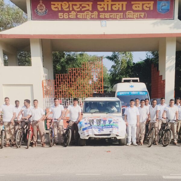 अररिया/ 56वीं वाहिनी SSB बथनाहा ने निकाली 3…